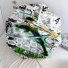 1 Stück Automatischer Faltregenschirm - Roronoa Zoro Muster Tragbares faltbares Design mit 8 Speichen Weihnachts-Geburtstagsgeschenke