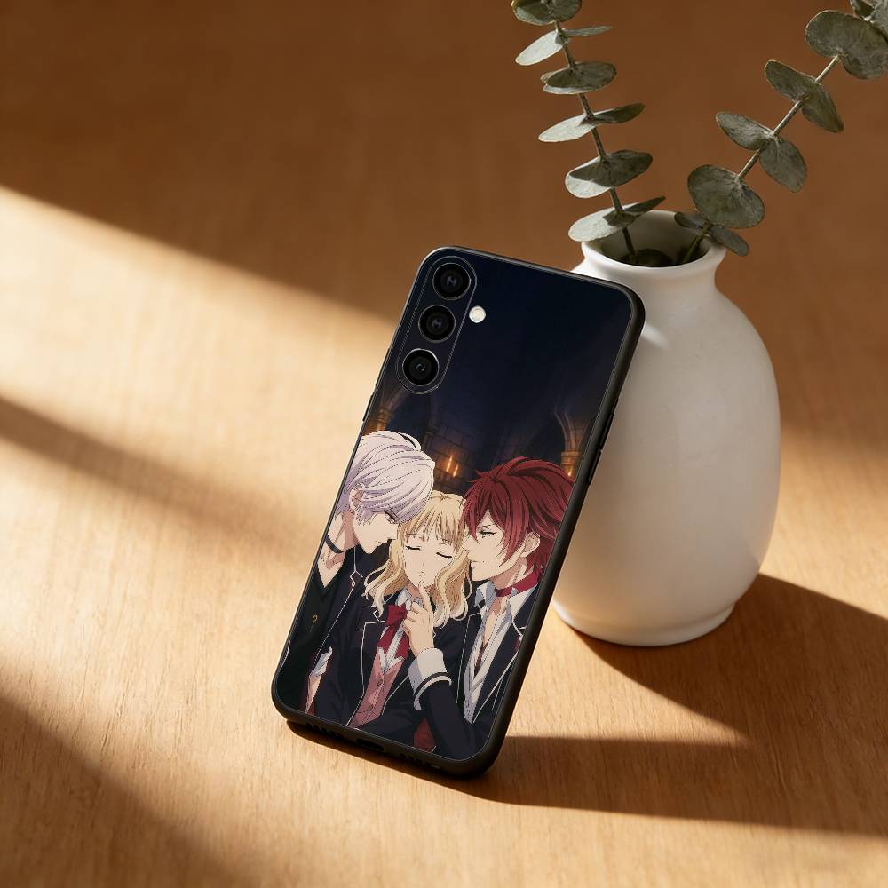 Anime D-Diaboliks L-Lovers Phone Case For Samsung Galaxy A20,21s,22,31,32,52,53,72,73,80,91 Soft Black Shell
