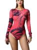 European Latin American Sexy Style Women's Bodysuit