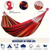 Heavy-Duty Outdoor Hammock, 450lbs Capacity, Durable and Portable, Includes Tree Straps and Travel Bag, Ideal for Camping