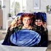 Hocus Pocus Theme Printed Blanket - Perfect for Couch, Bed, Travel & Outdoor Use | Machine Washable, Cozy & Durable.