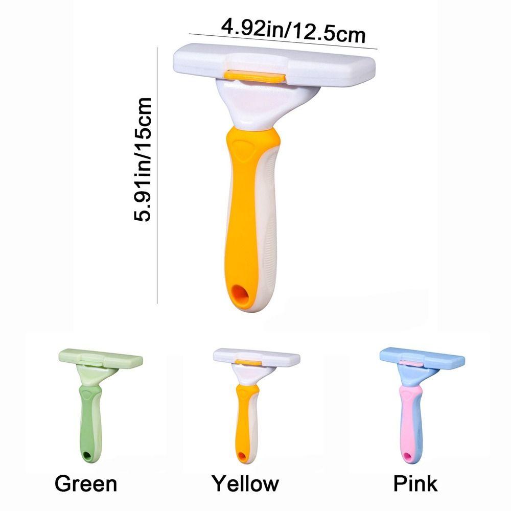 Anti Knotting Pet Hair Remover Stainless Steel Cat Grooming Comb Pet Thinning Comb  Cat Care