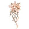 High-Grade Pearl Flower Brooch Scarf Pin for Women and Men