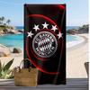 Toalla de Playa Estampada del Bayern Secado Rápido Suave Portátil Grande Rectangular Manta de Playa para Viajes Piscina