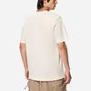 Li Ning Comfortable Breathable Round Neck Short Sleeve T-Shirt Men Tops Off-White AHSSA15-1