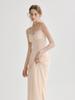Sinseuden Luna Lace Edge Long Dress
