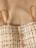 Plaid Tank Top Solid Metal Chain Halter Crop Tops Women Summer Camis Backless Camisole Fashion Casual Tube Female Sleeveless Cropped Vest Y2K
