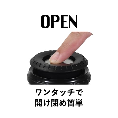 Pearl Metal Large Capacity Stainless Steel Water Bottle, 1500ml, 1.5L, Navy, Exheat, HC-906