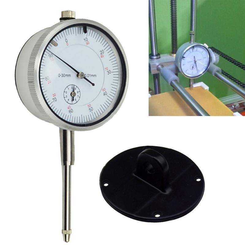 Dial Indicator Gauge Meter with Lug Back Precise Measure Instrument Dial Gauge Meter Tool for Precise Measurement