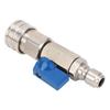 High Pressure Washer Ball Valve Stainless Steel 4500PSI 3/8 Inch Quick Connect Ball Valve for Power