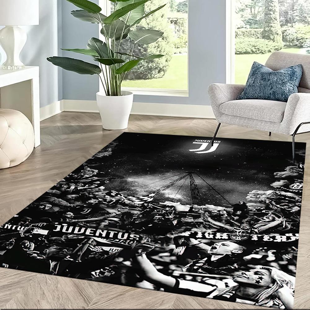 Juventus Floor Mat Perfect For Dormitory Game Room Living Rooms Study Room Antislip Carpet Anime Office Decor