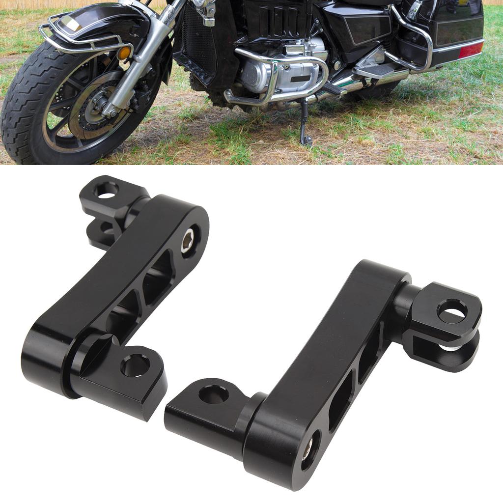 Motorcycle Foot Peg Highway Bracket 360 degrees Rugged Foot Peg Extension Bracket