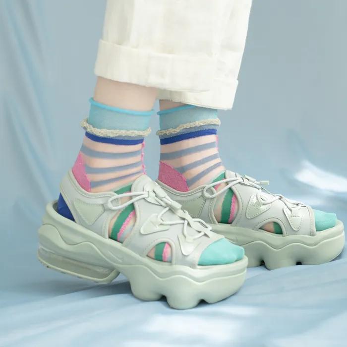 Wave Eco Socks - Sky Blue [CQ-CT-25-1-SD2M-072]