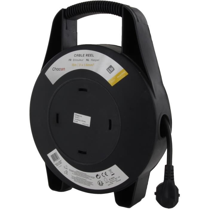 Cassette 4 X 16 A - CHACON - 89203 - 15 M - 3x1,5mm² (FR)