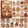 2026 Christmas Advent Calendar Blind Box Figures Holiday Decor Collectible Ornament Set
