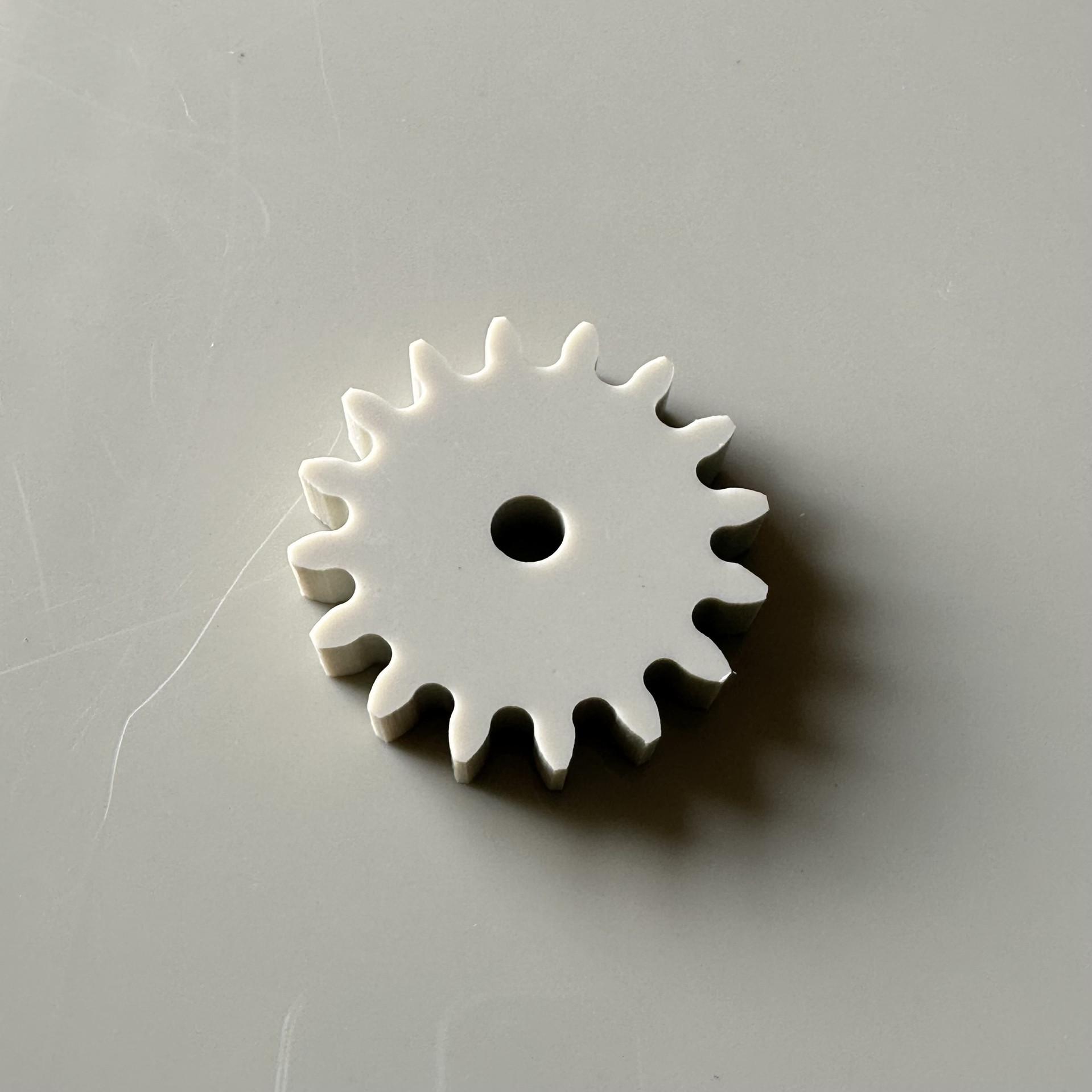 PP Plastic Spur Gear Model for DIY Projects & Teaching Experiments