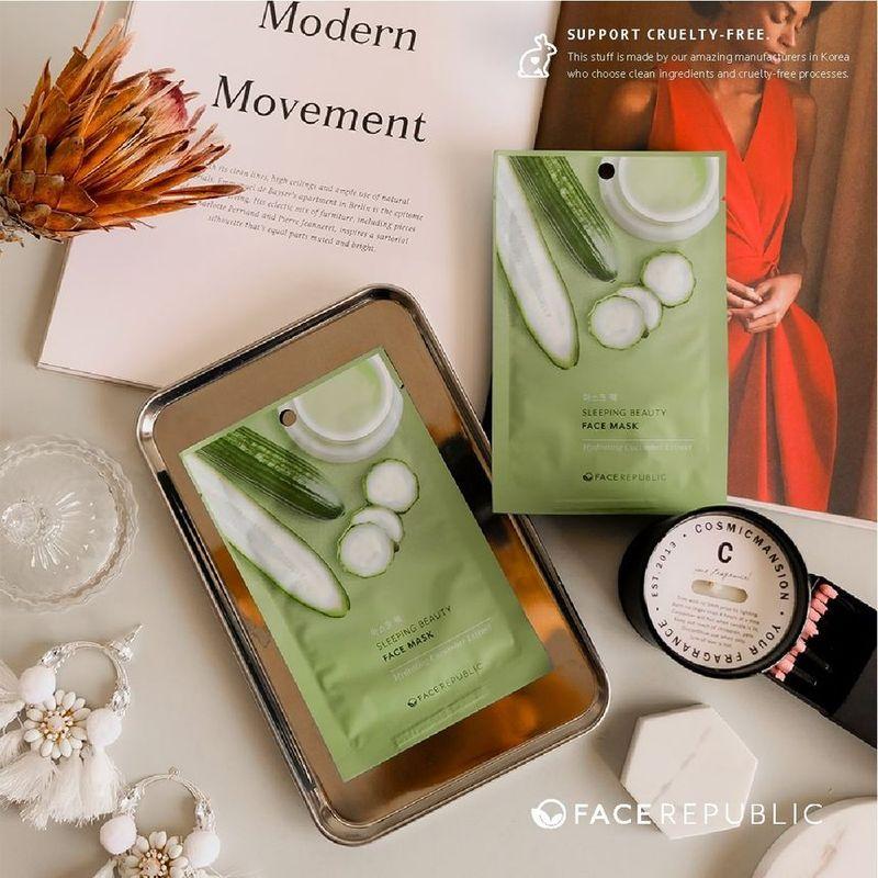 Face Republic - Sleeping Beauty Face Mask - 7 Types