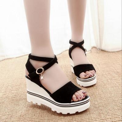 NEW Summer High Heels Women Sandals Casual Woman Shoes Platform Wedges Sandals Peep Toe Ladies Shoes