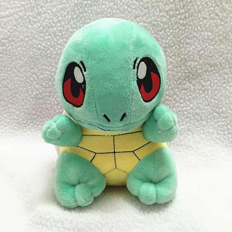 In-Stock Charmander Squirtle Sitting Eevee Ice Fairy Plush Toy