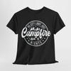 On the Road Again T-Shirt | No City Lights Just Campfire Nights Shirt