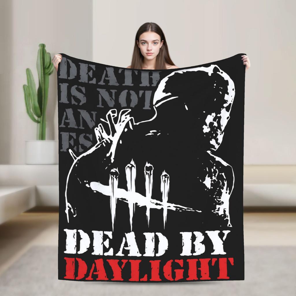 DBD Deads by Daylights  Blanket  Super Warm Street Trend Plush Throw Blanket For Girls Boys Home Decor Flannel Bedspread Cover