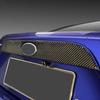Carbon Fiber Car Rear Trunk Emblem Cover Trim Moulding Strip Decals Sticker Real Carbon Fiber For Subaru BRZ Toyota 2013-