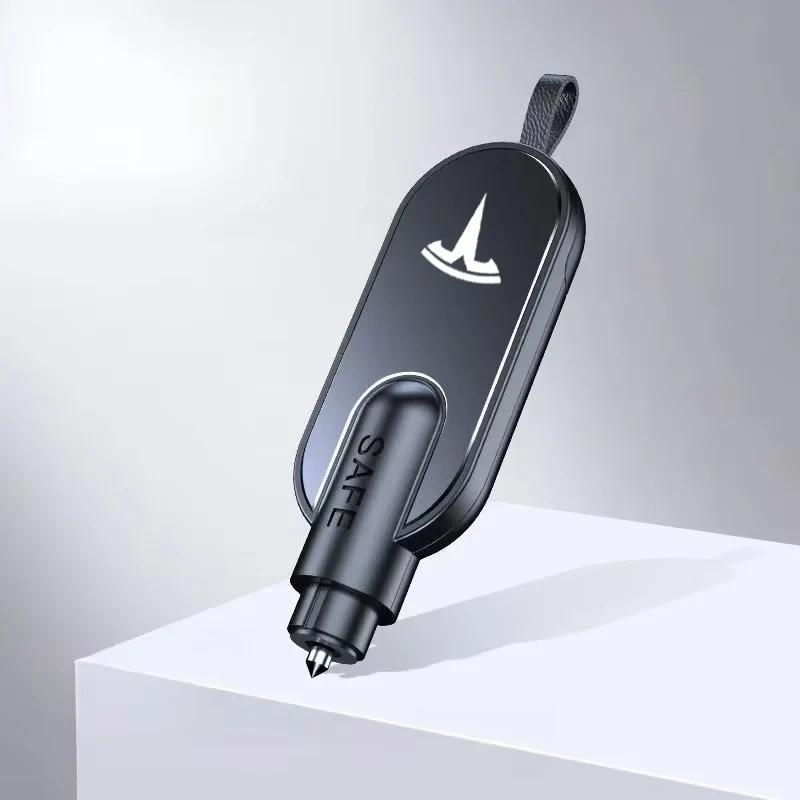 

Car Sticker Tesla For Tesla Model 3/Y/X/S Car Emergency Hammer Window Breaker Rescue ABS+Tungsten Steel Safety Tool Auto Minimal чёрный