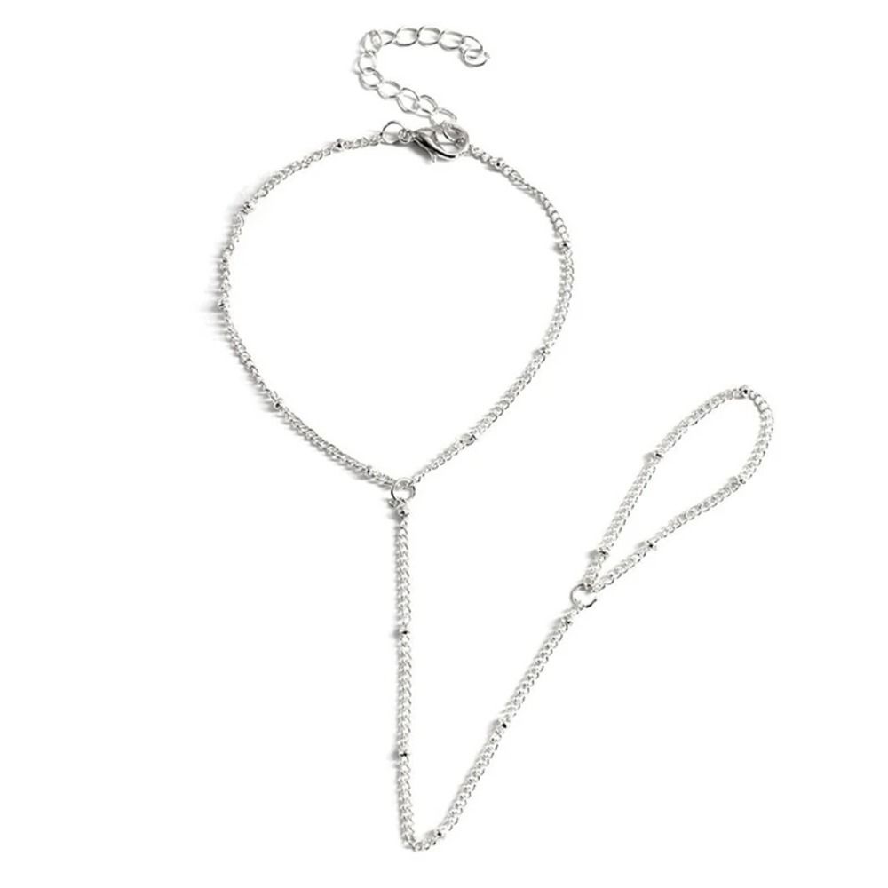 Tiny Rice Bead Chain Creative Light Luxury Bracelet New Chain Bracelet  Women