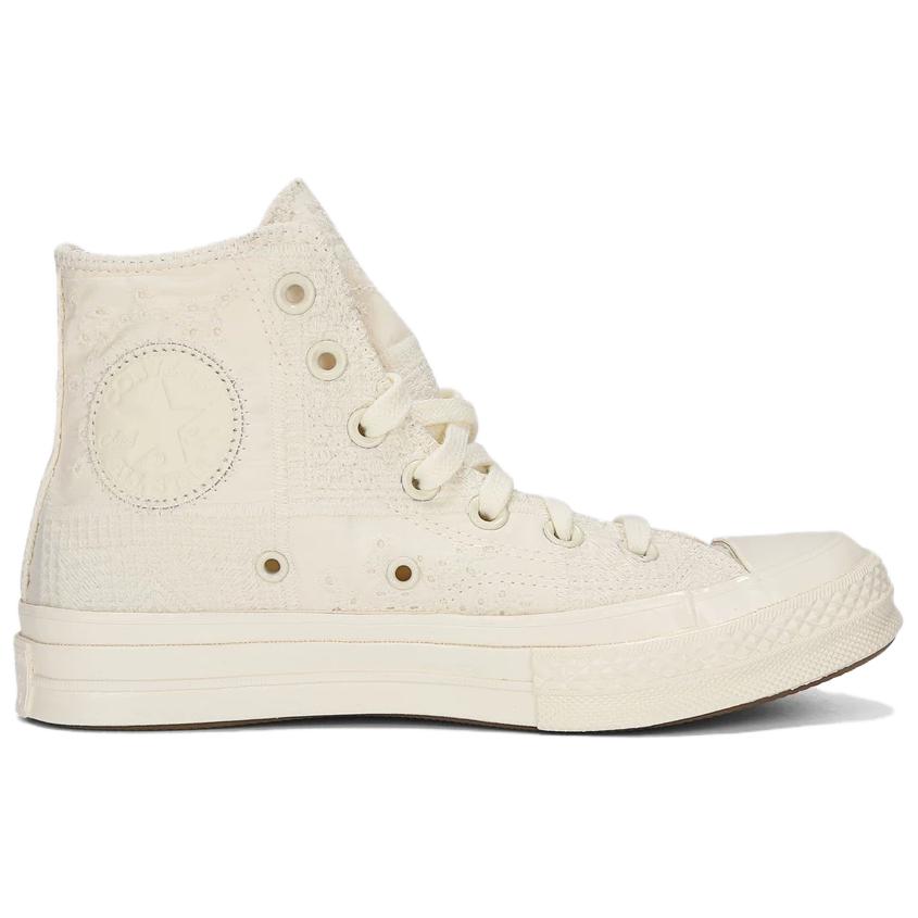 Converse Chuck Taylor 70S Seasonal Comfortable Versatile High-Top Canvas Shoes Unisex sneaker Beige A16986C