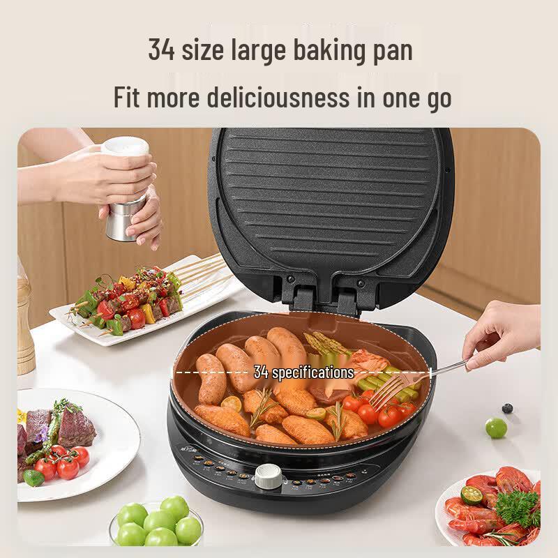 Midea Electric Pancake & Griddle Maker CN plug (adapter included)