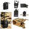 6 Style Tactical Molle Radio Holder Portable Walkie Talkie Pouch Case Radios Holster Bag Camping Hunting Accessories