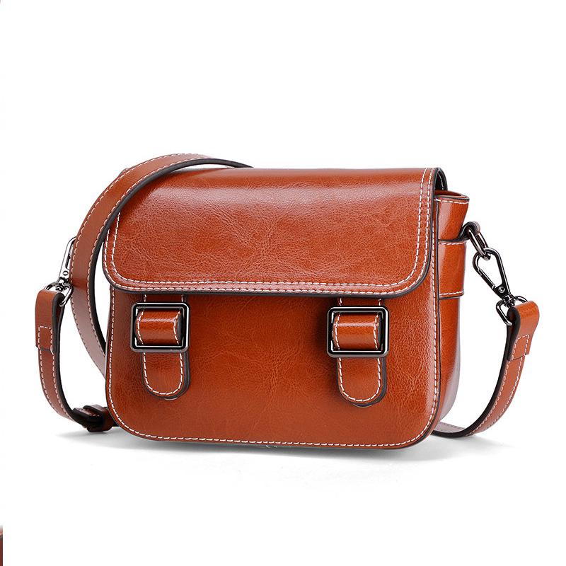New Style Bag for Women's Trendy Crossbody Bag Niche Simple and Versatile One-shoulder Underarm Saddle Bag
