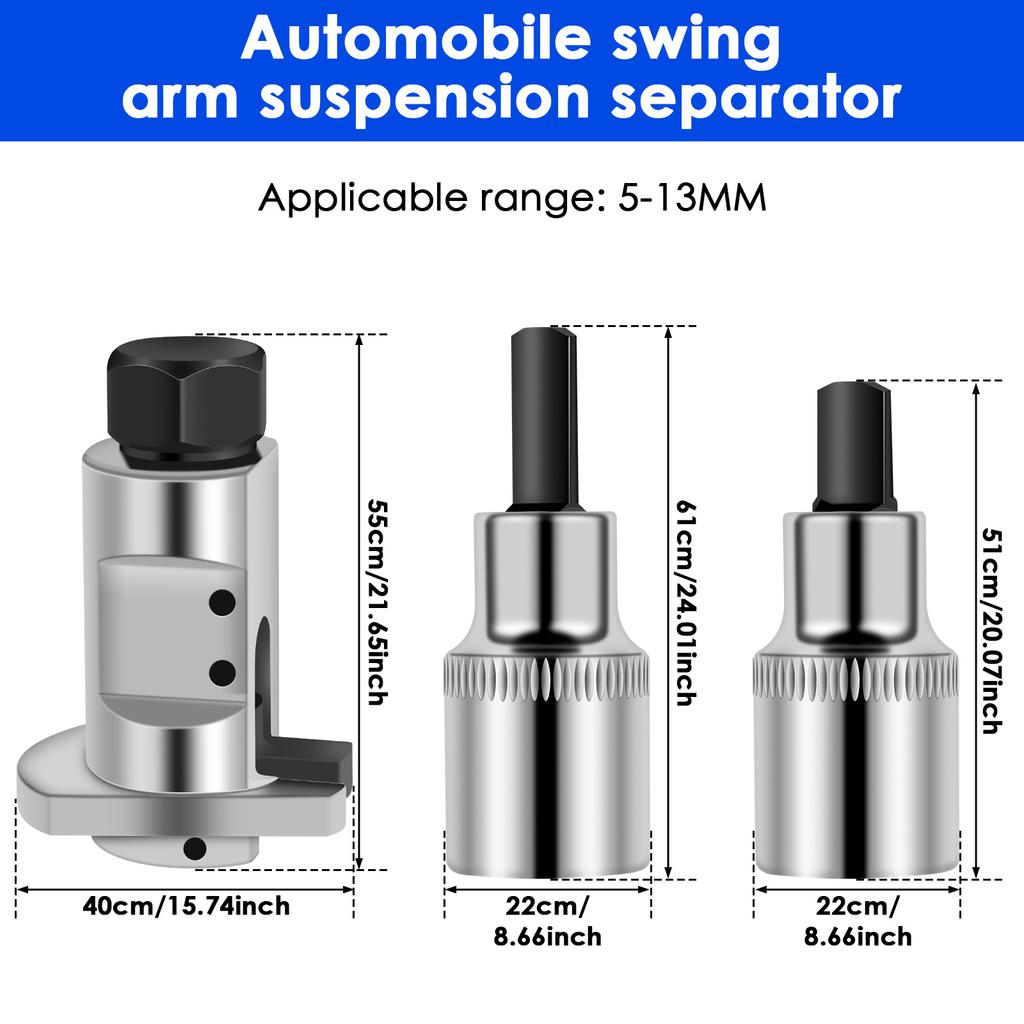 Car Hydraulic Shock Absorber Removal Tool Claw Strut Spreader Suspension Separator Manual Ball Joint Bushing Removal Tool Kit