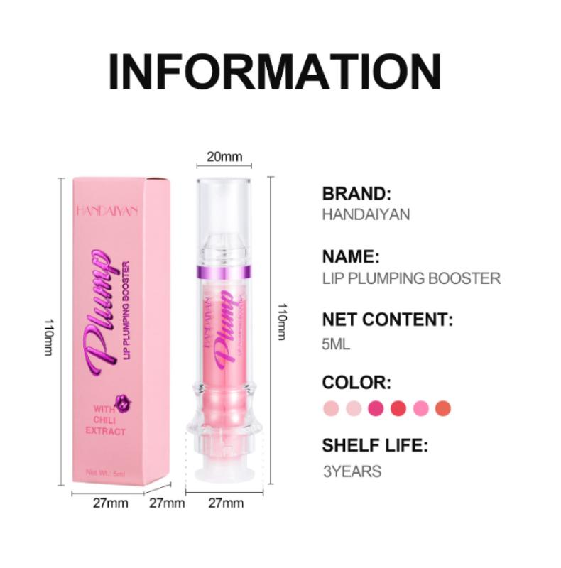 6 Farben Roter Peptid-nährender, farbenfroher Lippenbalsam, Anti-Aging, Frostschutzmittel, Anti-rissiges Make-up, Gesichtshautpflege, Reparatur von Schäden an den Lippen, feuchter Lippenstift mit Glanz