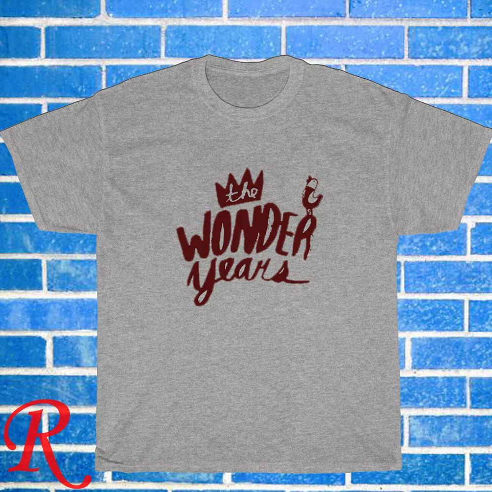 The Wonder Years Logo Grey  Cotton men Size S-5XL CG987 Unisex T-Shirt XXL