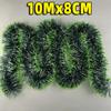 20/2m Christmas Green Cane Ribbons Garland Xmas Tree Ornaments Cane Ribbon Wreath Hanging Pendents DIY Home Party Decor Supplies