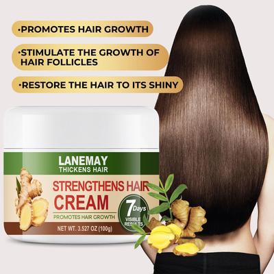 Strengthens Hair Cream - Moisturize and Soothe Dry Hair Scalps, Strengthen Hair and Nourish Hair Roots - Hair Care Cream,100g