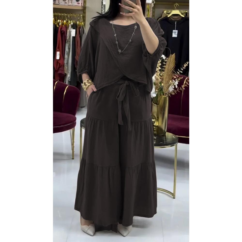 

Новый модный повседневный свободный костюм больших размеров для женщин 5XL