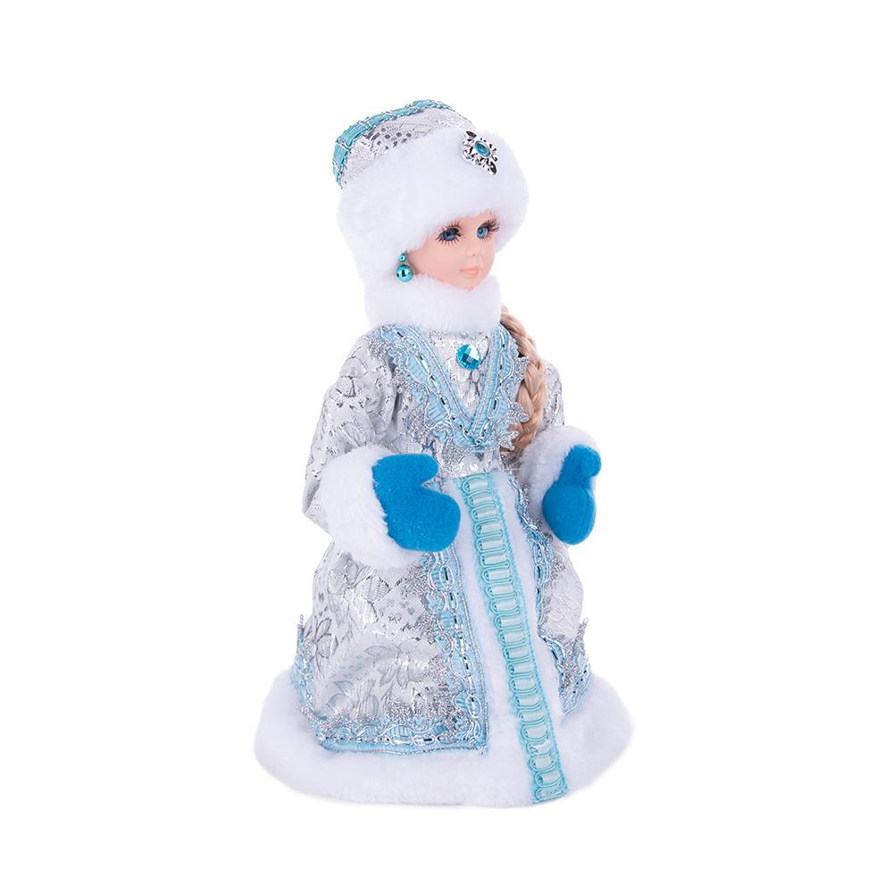 Ice Blue & Silver Snegurochka Plush Ornament