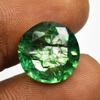Green Emerald7.60 Ct Loose Gemstone Natural Rond Cut From Zambia for Jewelry Making and Crafts