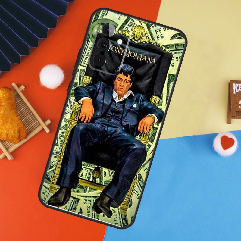 Al Pacino Scarface Case For Samsung Galaxy A17 A35 A55 A06 A16 A26 A36 A56 A53 A32 A52 A33 A13 A14 A34 A54 A15