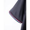 Men's Casual Polo Shirt Button Solid Color Versatile T-shirt