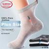 Extra Thick And Large Socks, 100% Pure Cotton, Men's Summer Thin Mesh Socks, Casual Breathable Mid-Calf Mesh Socks for Me