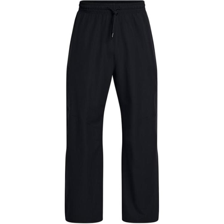 

Under Armour Solid Color Straight Leg Casual Pants Men bottoms Black 1387364-001 XXL
