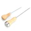 Breaking Ice Wooden Handle Safety Bar Tools Ice Crusher Stainless Steel Punch