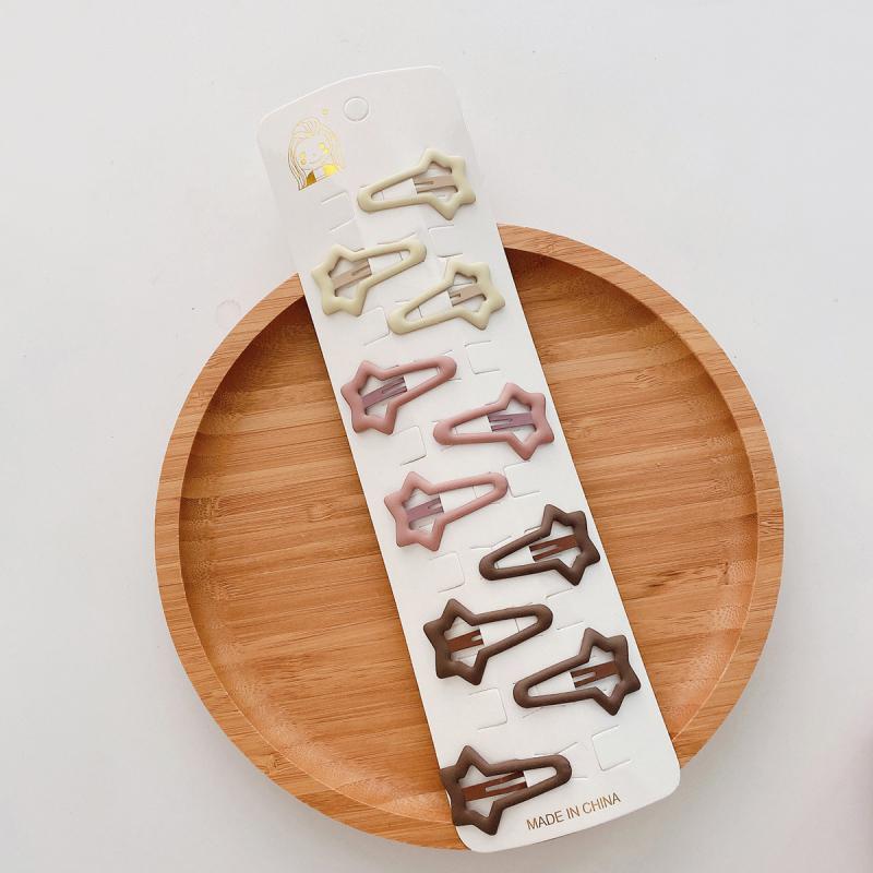 Agrafe De Păr Copii Cu Geometrie Golită Accesorii De Păr Fete Drăguțe Și Dulci