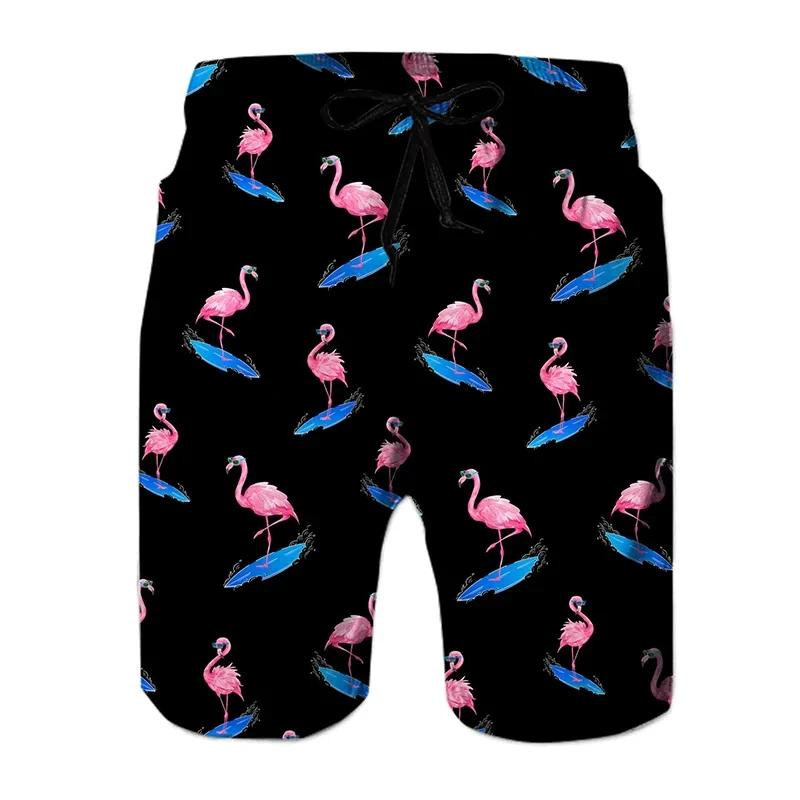 Hawaiian Beach Shorts Shorts Swimsuit Tropical summer casual men's swimming shorts 3D printed shorts with multiple animal prints
