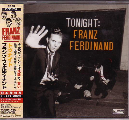 

CD FRANZ FERDINAND - Tonight EICP1090 Epic 2009 Japan Obi Dance & Electronica