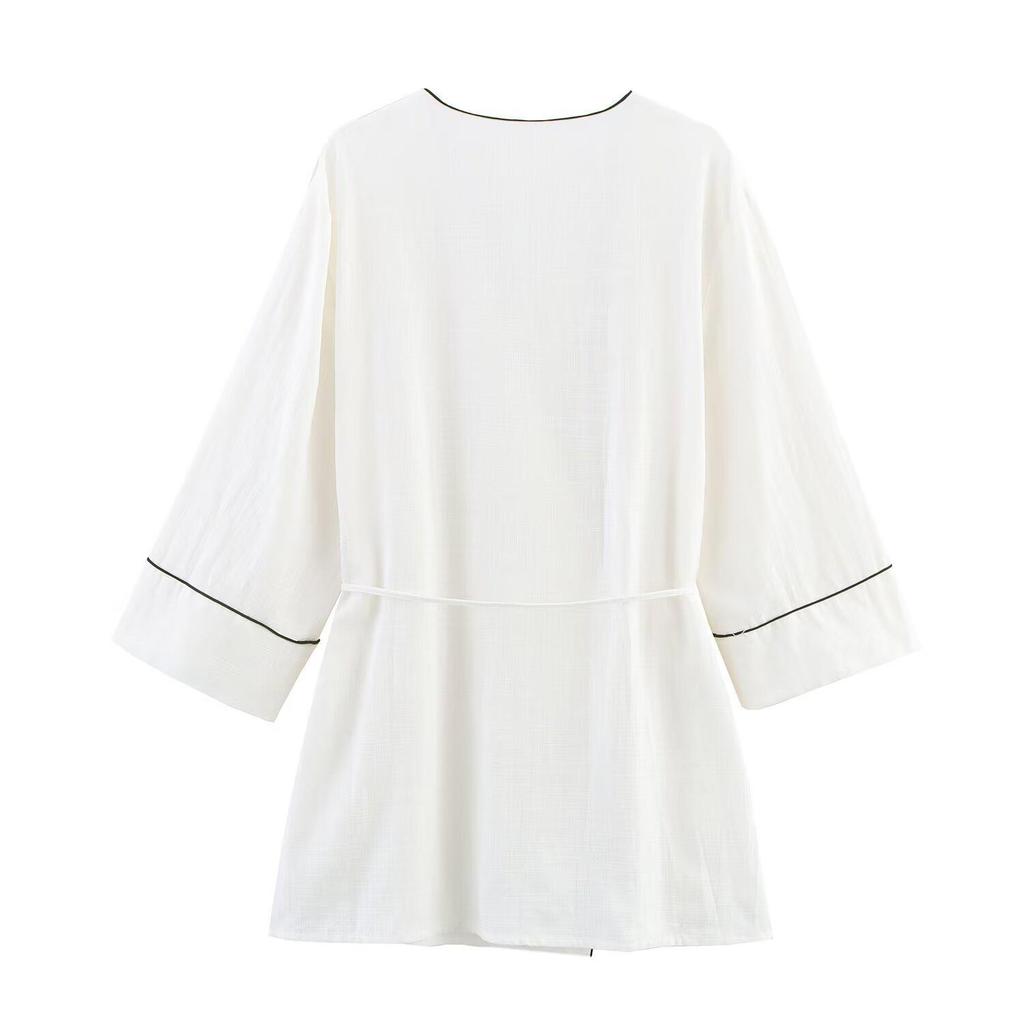 2025 Summer Women's European & American Style Double-Breasted Jacket with Casual Long Pants