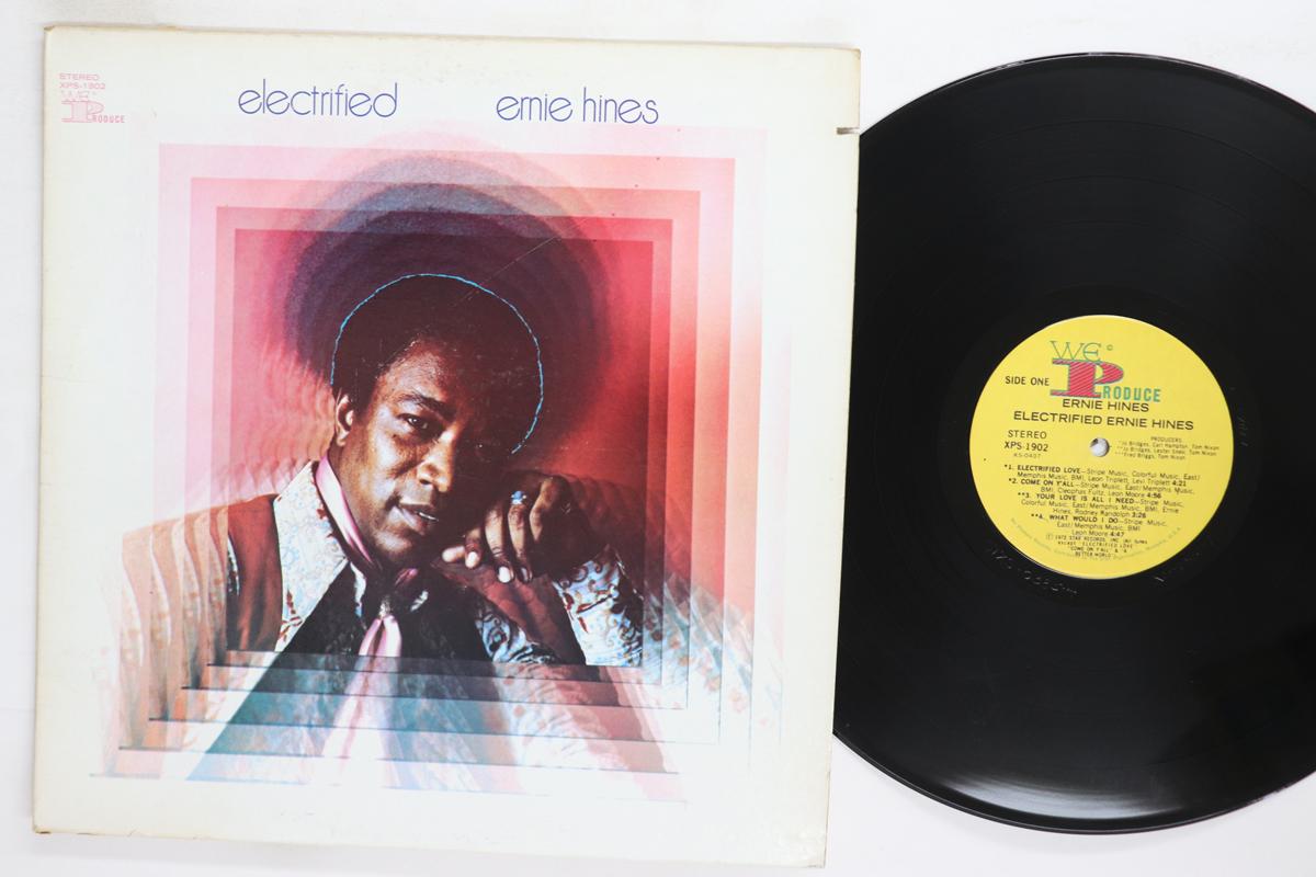 

LP Record ERNIE HINES Electrified XPS1902 WE PRODUCE 1972 US SoulFunk Used